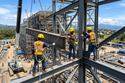 Konstruksi Gedung Industri & Fasilitas Pabrik