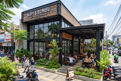 Konstruksi Gedung Komersial & Perbelanjaan